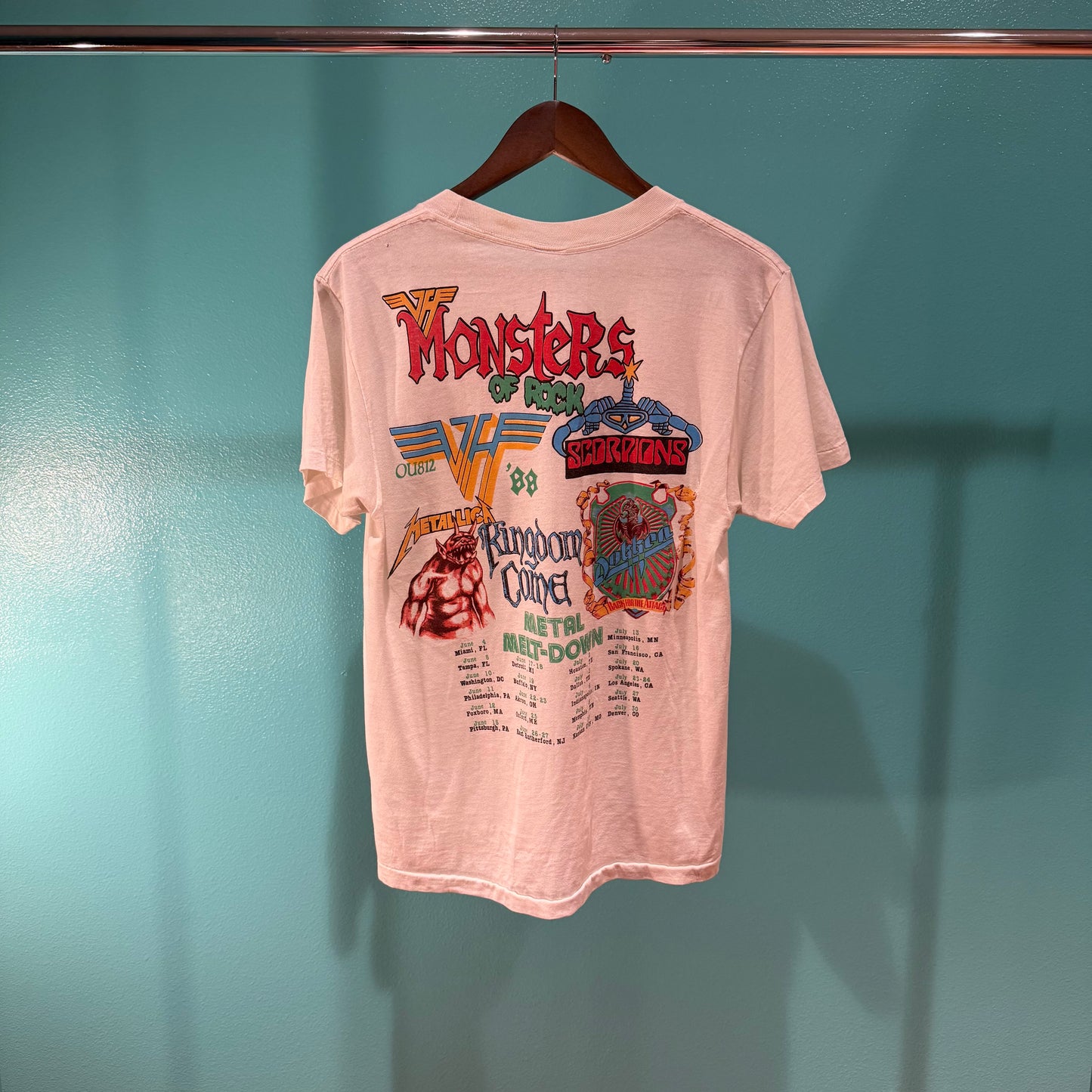 Monsters of Rock Tour Tee