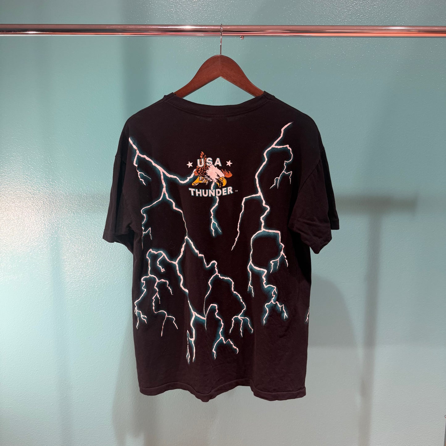 American Thunder Wolf Scenic Tee