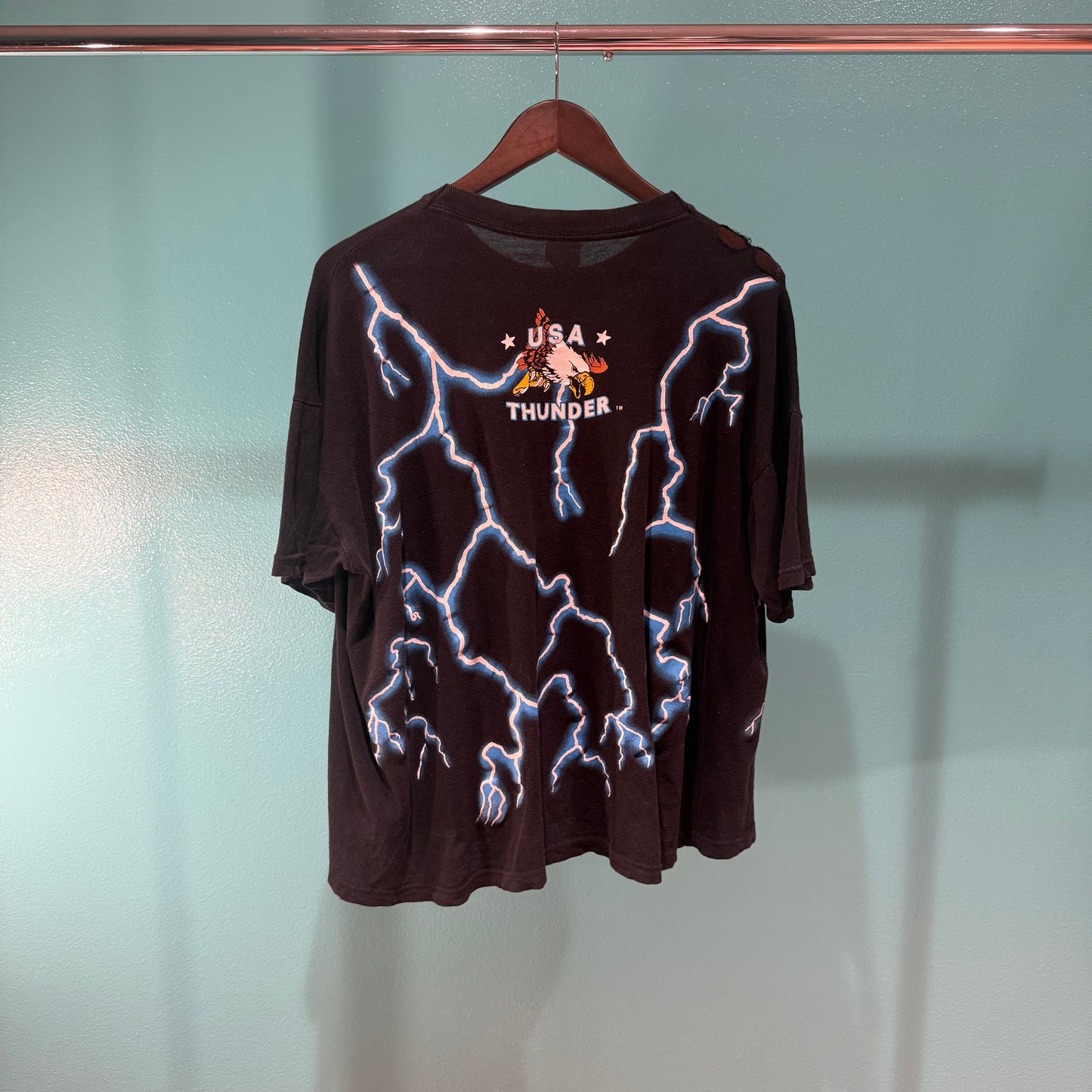 American Thunder Wolf Tee