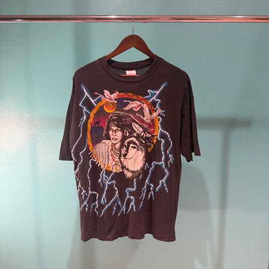 American Thunder Wolf & Portrait Tee
