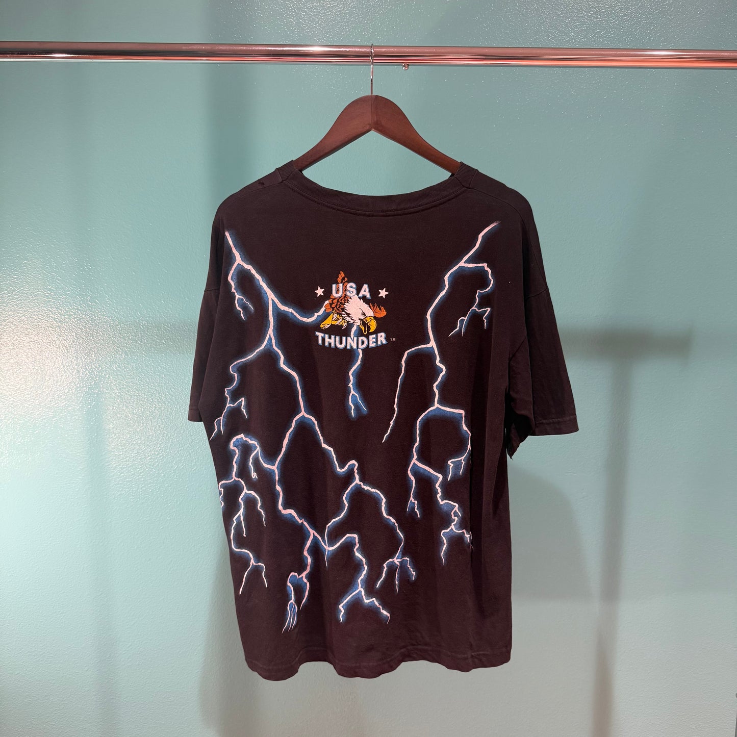 American Thunder Cow Skull Tee